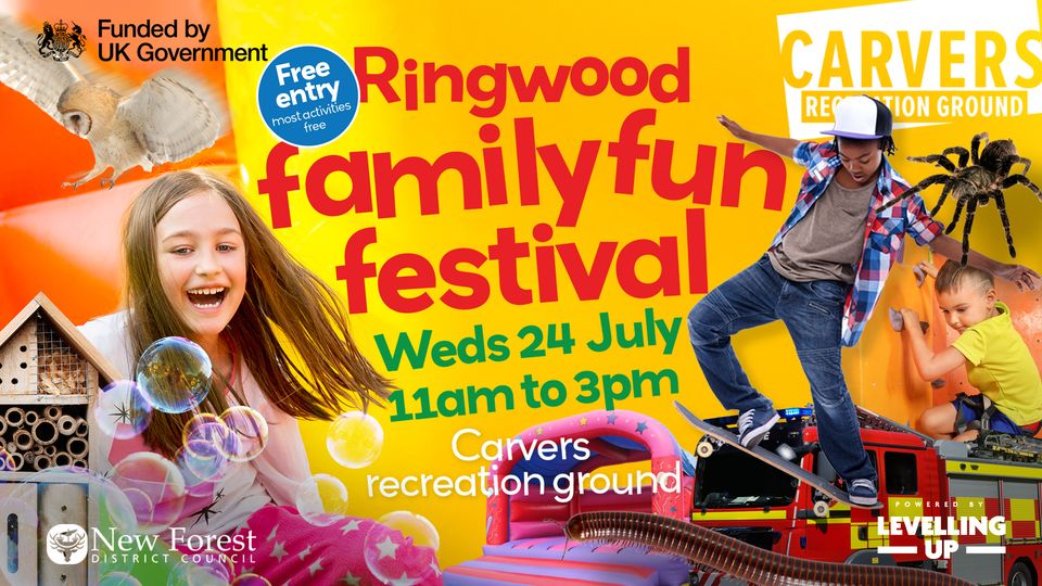 Ringwood Family Fun Festival - 24 July 2024 - Carvers Recreation Ground