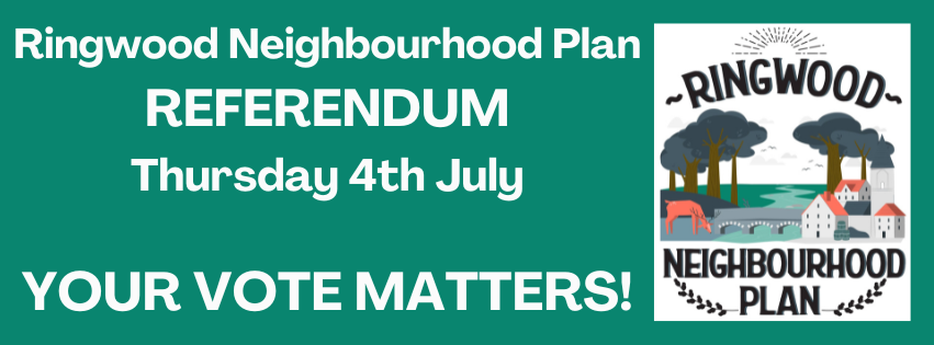 Ringwood Neighbourhood PLan goes to Referendum on 4 July