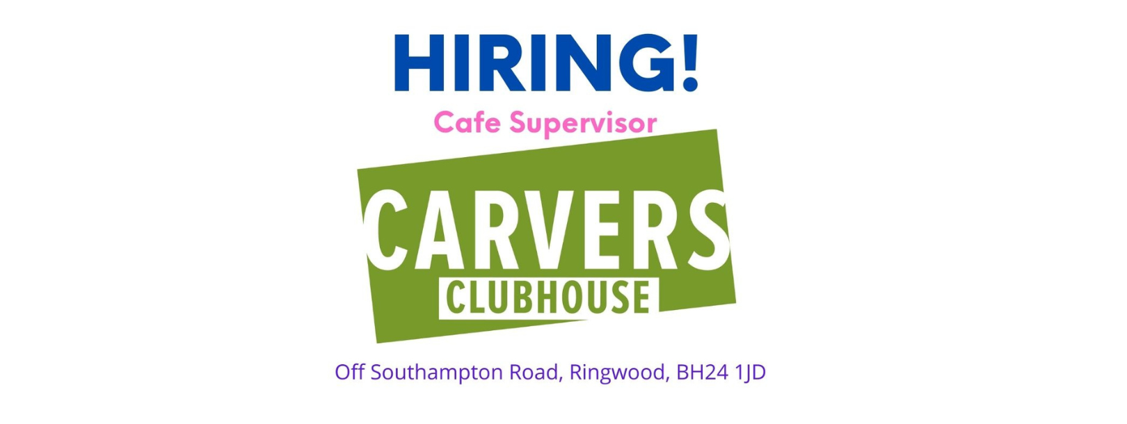 Vacancy at Carvers Clubhouse