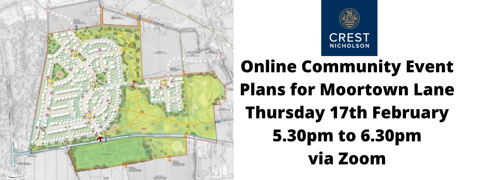 Planning Application for land off Moortown Lane - Community Engagement Event