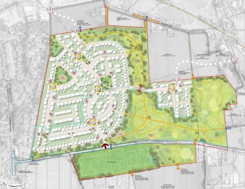 Planning Application 21/11723 - development of land at Moortown Lane