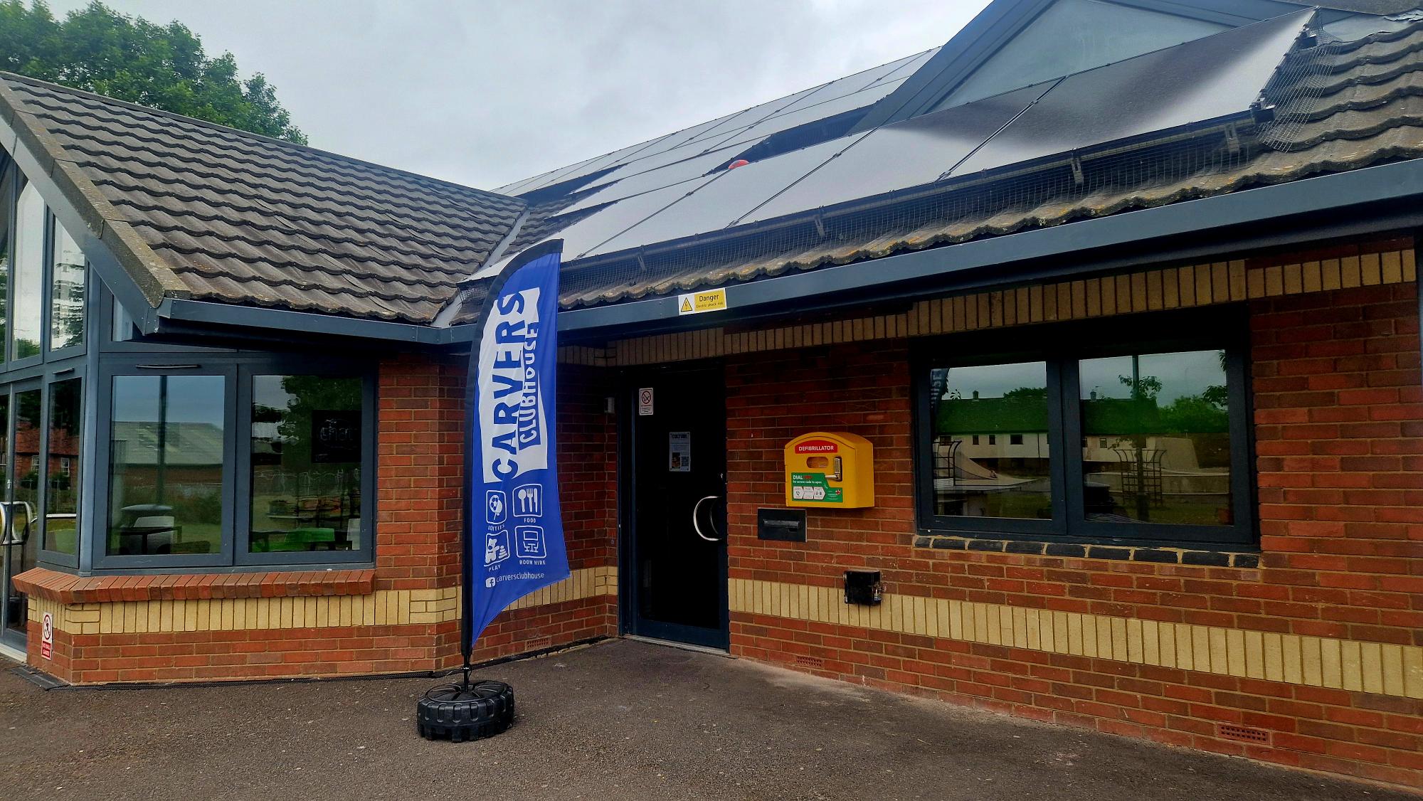 New Defibrillator Installed at Carvers Recreation Ground