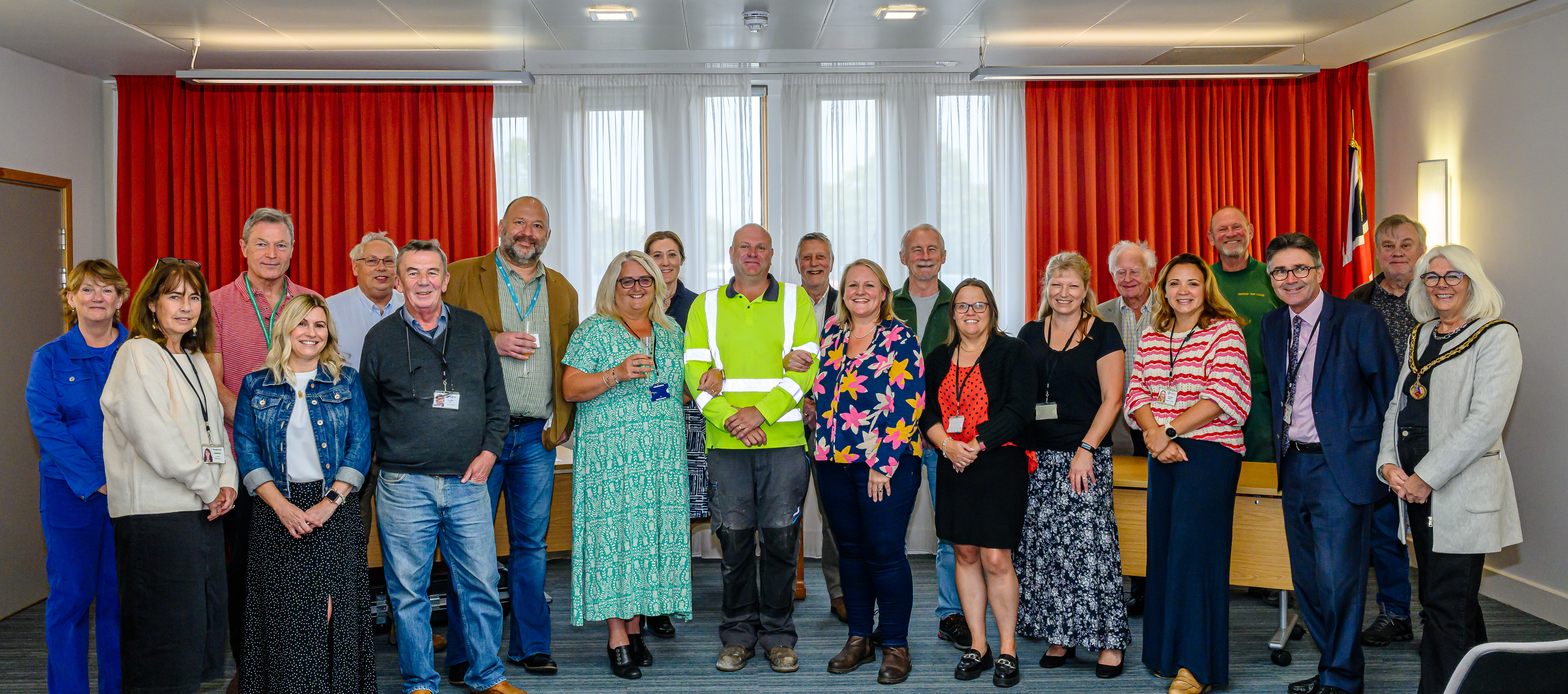 Council Celebrates Long Service Awards for Dedicated Staff